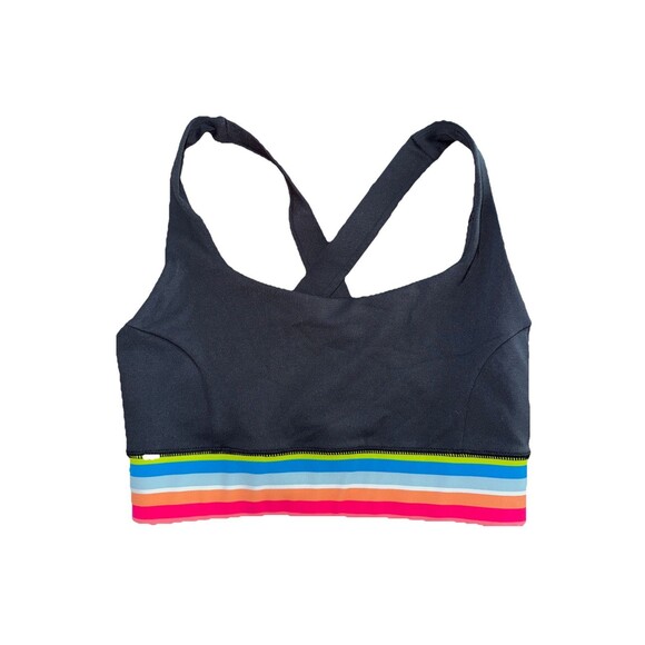 Other - IVl Collective Rainbow Stripe Sports Bra Women’s Size 6 MINT CONDITION